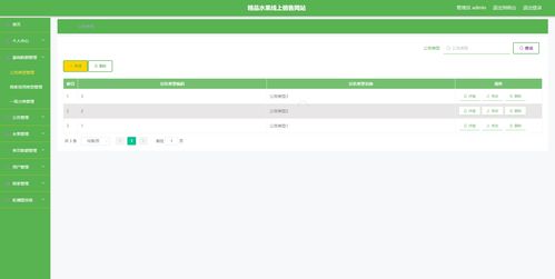 SpringBoot精品水果線上銷售網站的設計與實現